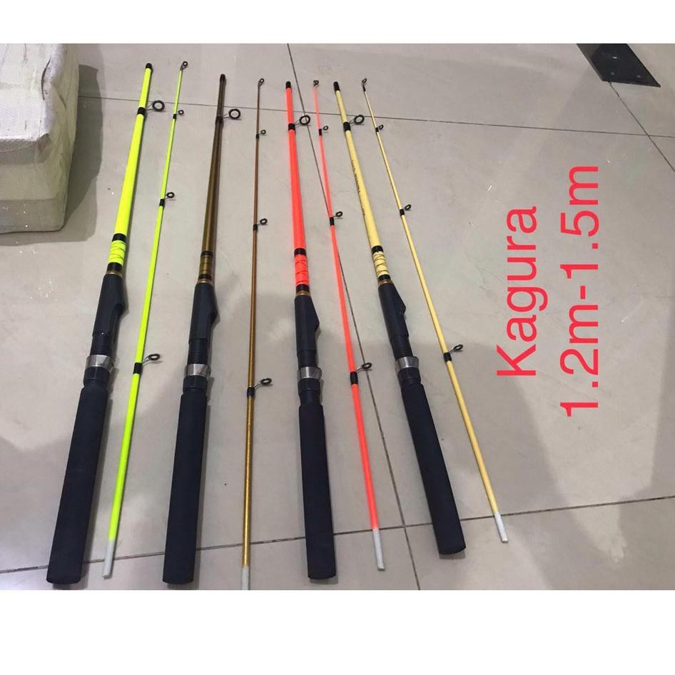 Bagus Dipakai.. {NEW PRODUCT} JORAN CARBON BATANG BESAR KUAT DAN LENTUR KATANA KAGURA 120 - 150 TERL