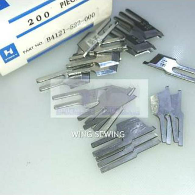 Mata Pisau Cutter Sidecutter cutting Mesin DLM Juki 4121-522-000