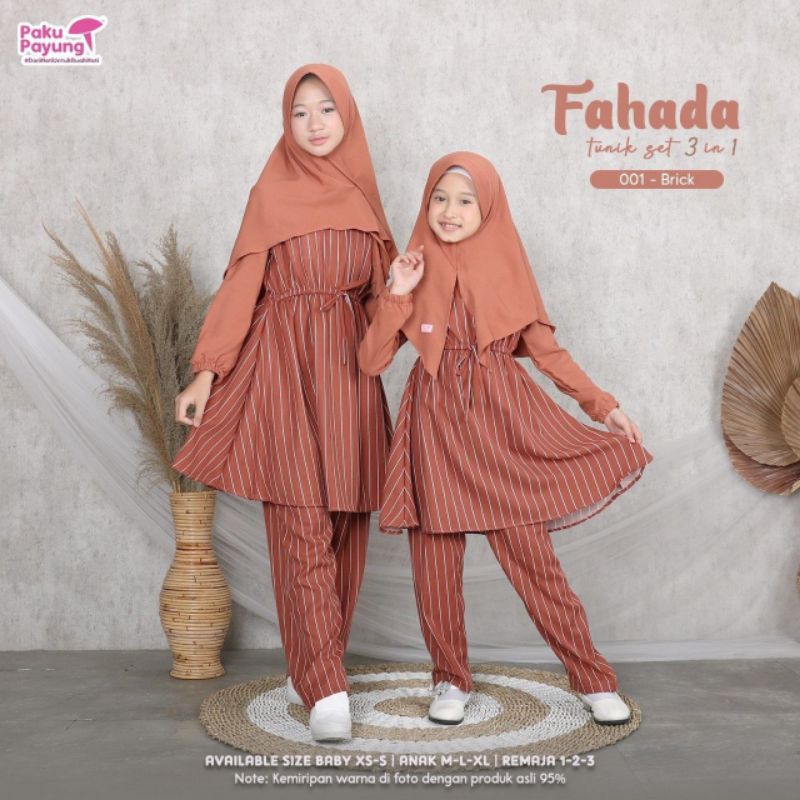 GAMIS ANAK DAN REMAJA PAKU PAYUNG | FAZARA SERIES