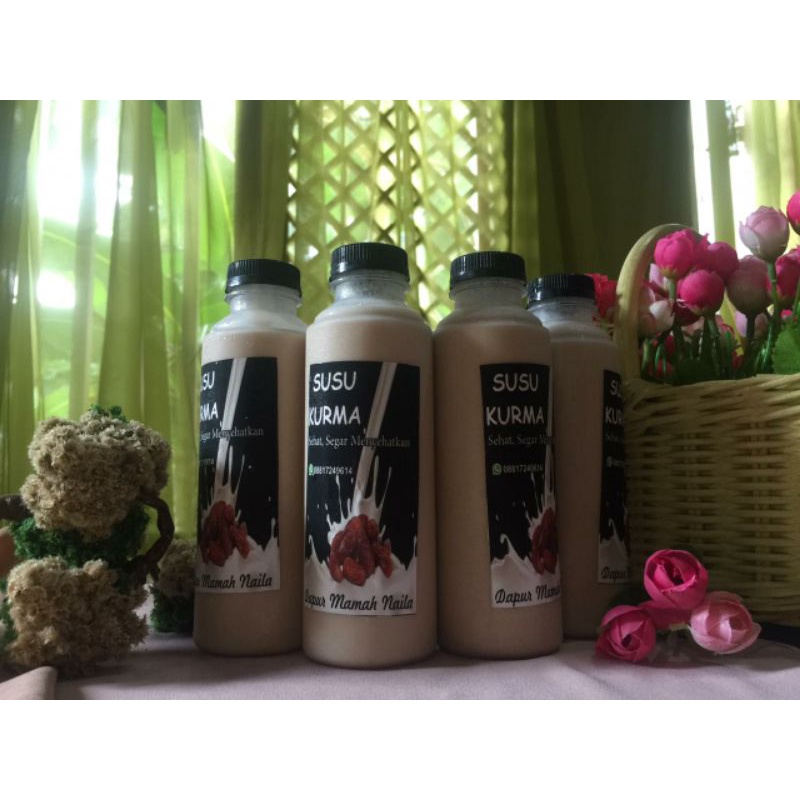 

SUSU KURMA 250ml Homemade|FRESH|Tanpa Pengawet