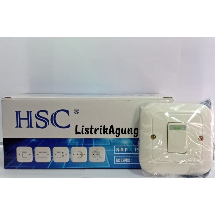 HSC Ib Saklar Engkel / Stop / Seri / Engkel+Stop kontak Model Panasonic RADIUM