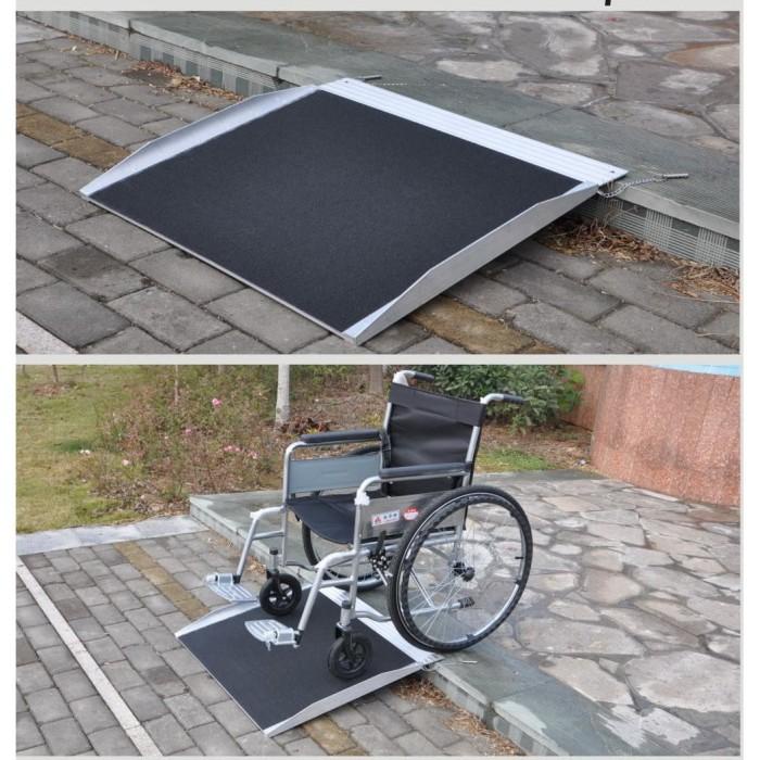 Jual Wheelchair Ramp Kursi Roda Dan Sepeda Motor Portable | Shopee ...