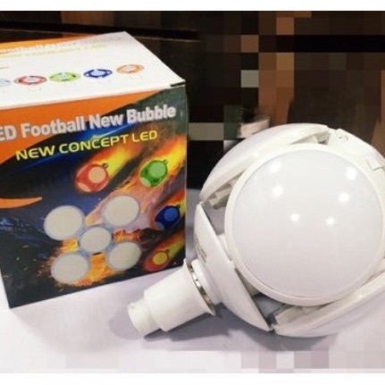 Bohlam Football Ufo Lampu Lipat New Concept LED Football 40 Watt Bulb