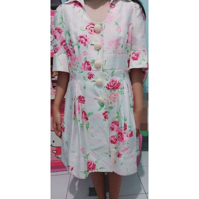 dress korea (bunga sakura)