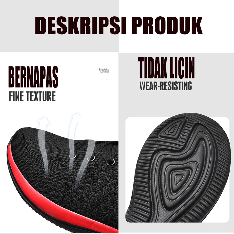 Sepatu Pria Casual Sneaker Running Shoes Import Sepatu Sneakers Pria Sport