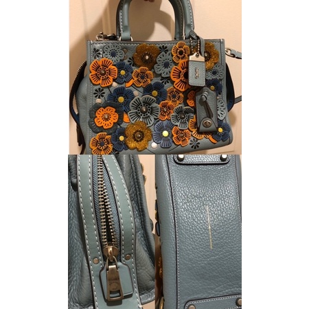 PRELOVED COACH ROGUE 25 TEAROSE STEEL BLUE