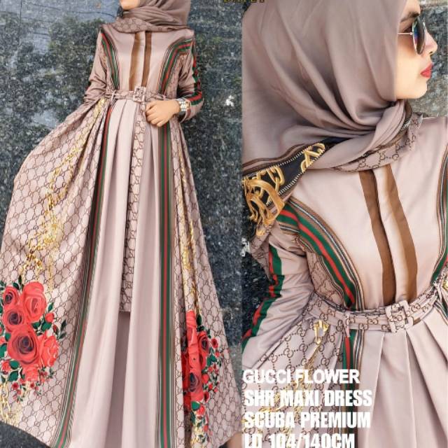 Gucci flower maxi...elsya daily