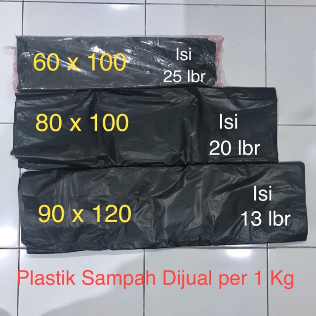 Plastik sampah HD kiloan hitam HARGA SAMA 60x100 80x100 Plastik sampah HD kiloan hitam HARGA SAMA 60x100 80x100