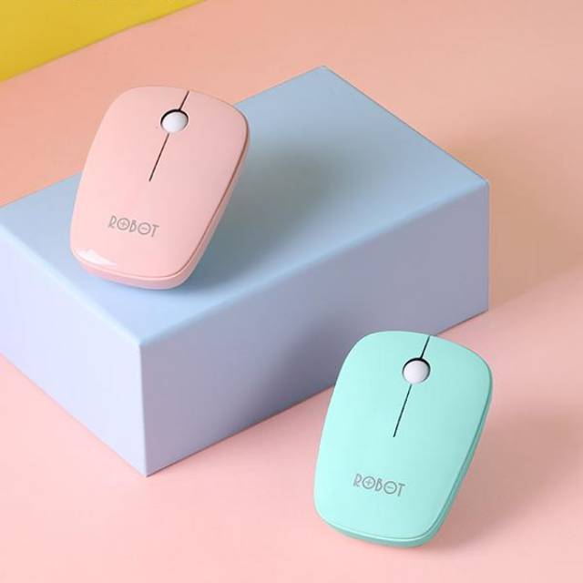 Robot M220 2.4G Wireless Optical USB Mouse Cherry Scroll Wheel