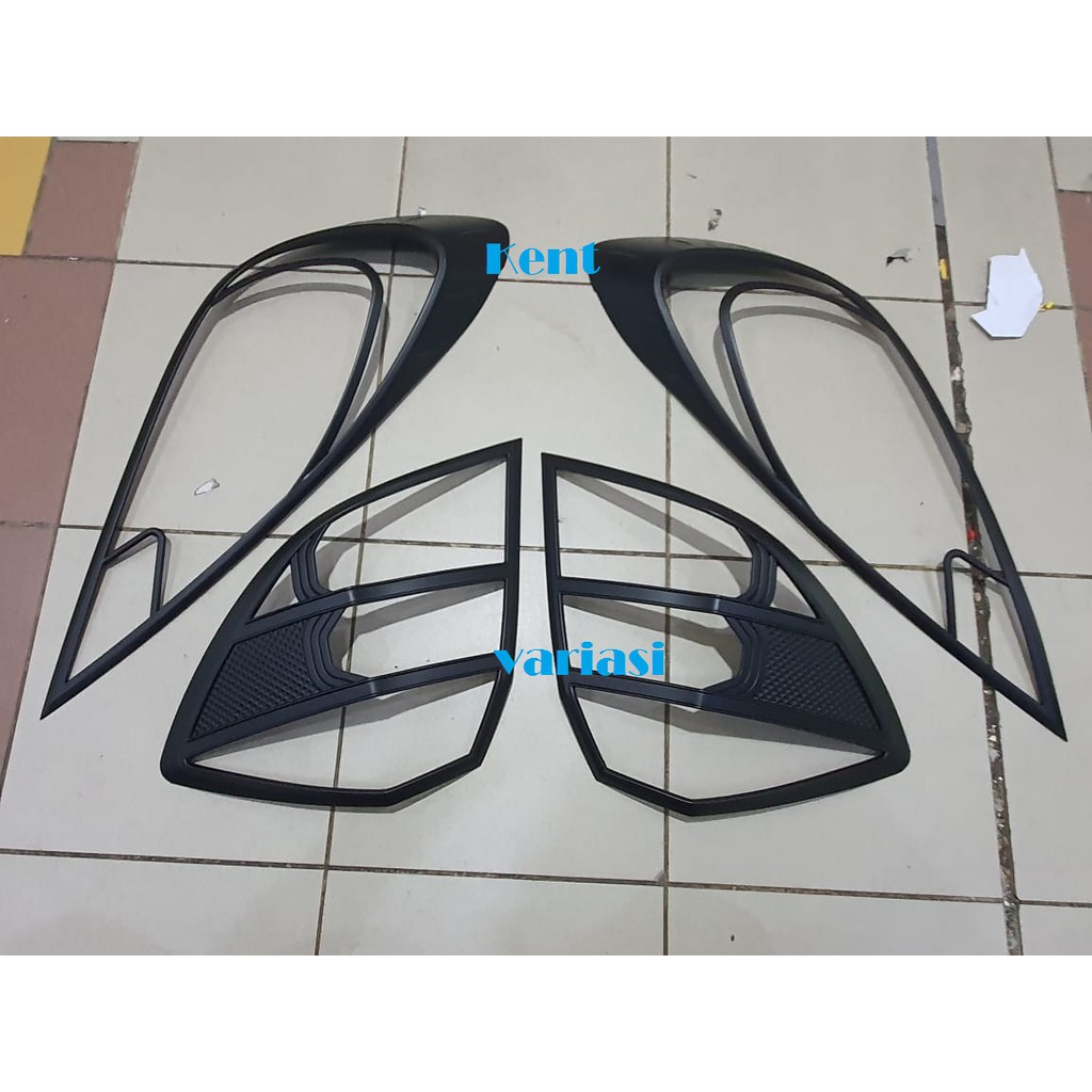 Paket Garnish Depan Belakang All New Jazz 2012-2013 HItam Black