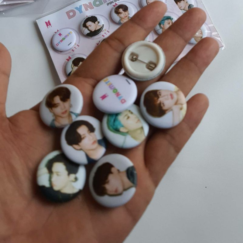 pin BTS DYNAMITE bros kpop bangtan boys jimin suga taehyung jhope rapmonster jungkook