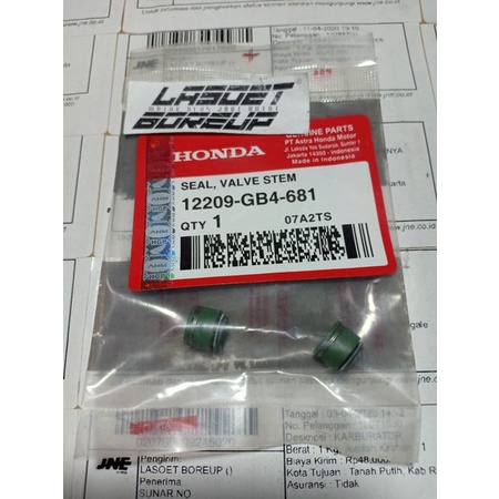 SEAL SIL KLEP VALVE SET KARET PAYUNG KLEP IN EX HONDA - C70 C700 C800 C86 ASTREA STAR PRIMA GRAND LE