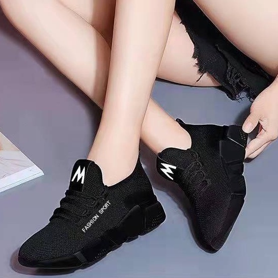 Sepatu Sneakers Wanita Running Fashion - 8065