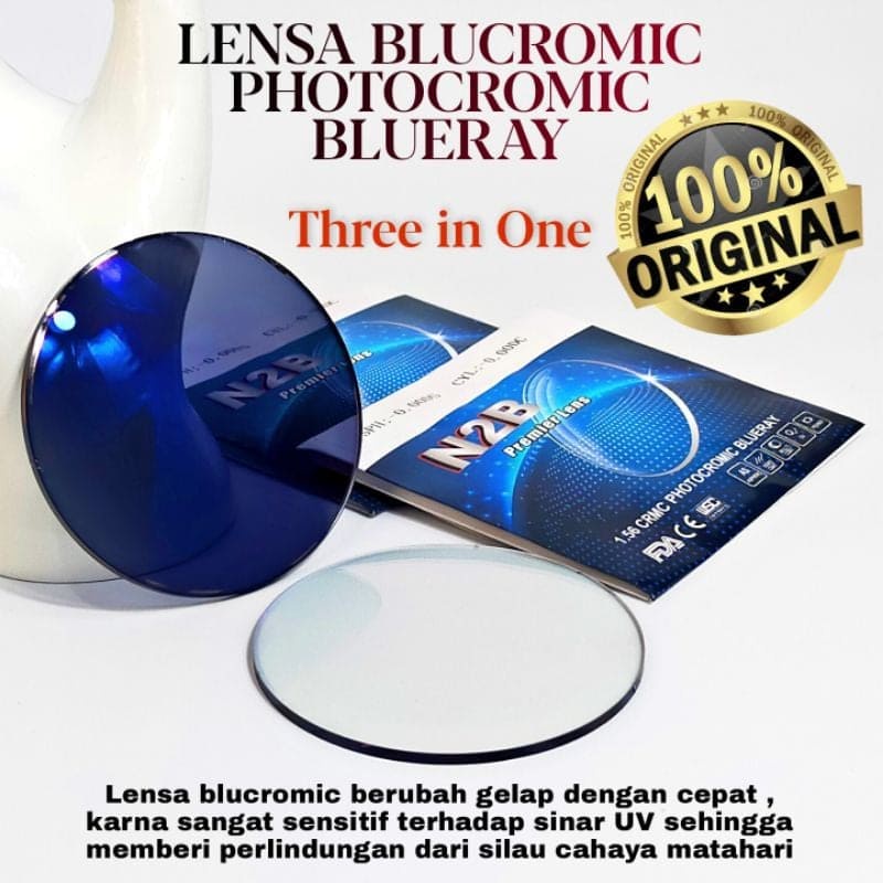 Jual Pembuatan Dan Pergantian Pembuatan Dan Pergantian Lensa Bluecromic Photocromic Blueray 3 In 1738