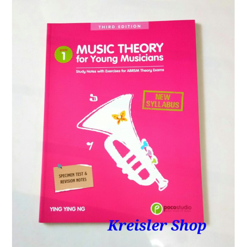 Music Theory for Young Musician grade 1 by Ying Ying Ng Buku teori musik gr.1