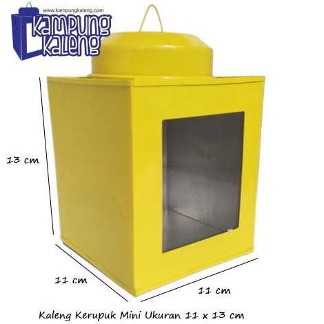 

[Terhebat se-RI] Kaleng Kerupuk Mini Ukuran 11 x 13 cm