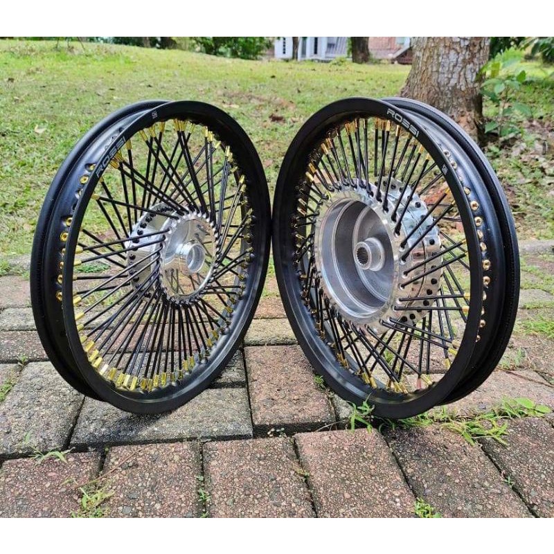 velg pelak Mio sporty Xride Mio J Fino xeond Mio 125 jari jari seribu ring 14 Rossi
