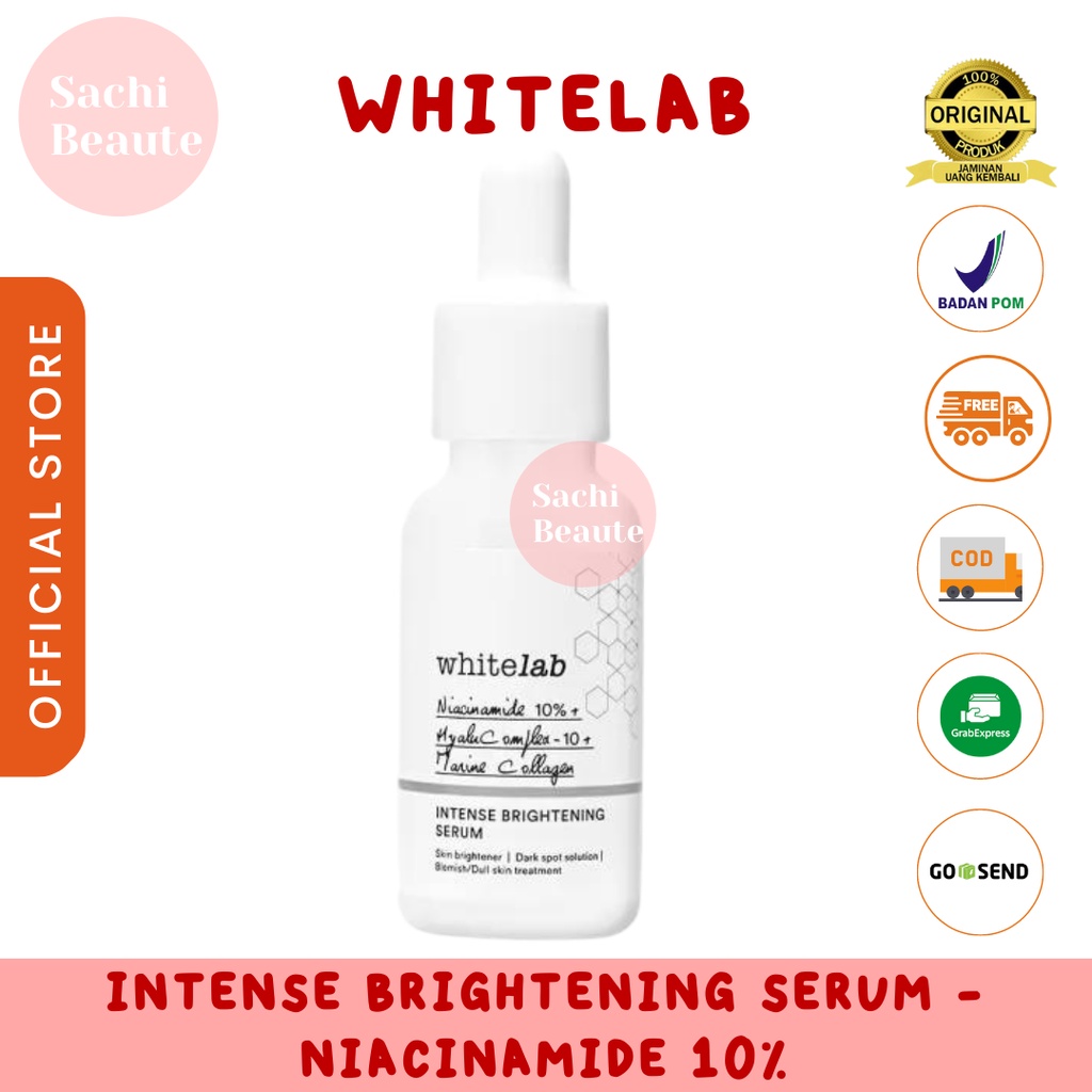 Whitelab Intense Brightening Face Serum Niacinamide 10%