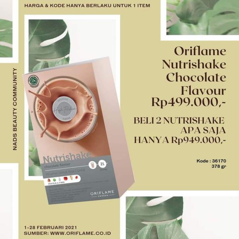 

Nutrishake Oriflame