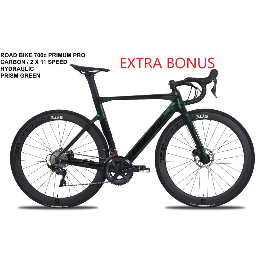 ROADBIKE Pacific PRIMUM PRO Carbon 700C Sepeda Balap EXTRA BONUSSSS