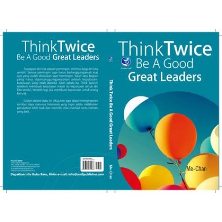 Buku Think Twice Be A Good Great Leaders