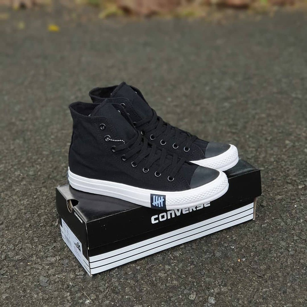 Sepatu Converse CT Underfeated Hitam Import Vietnam Sneakers Casual Sekolah Kuliah Kerja Pria Wanita