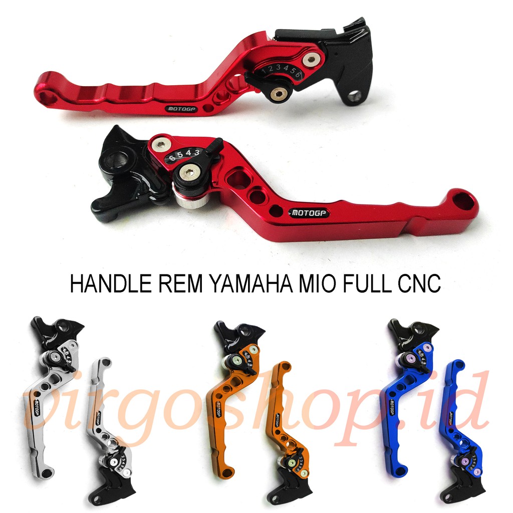 Jual Aksesoris Mio Handle REM Variasi Motor FULL CNC Mio Lama Indonesia Shopee Indonesia