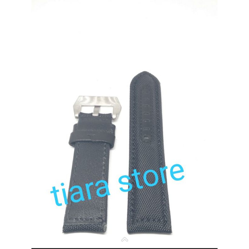 strap tali canvas canvas kulit