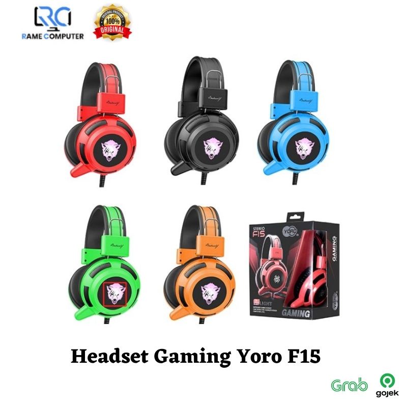 Headset Gaming Yoro F15 / Headset Streo