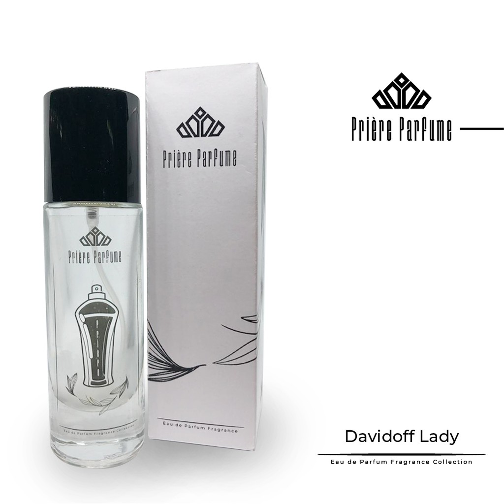 Priere Parfum super premium DAVIDOFF LADY - inspired - BEST SELLER- Parfume by; Think-thank.id