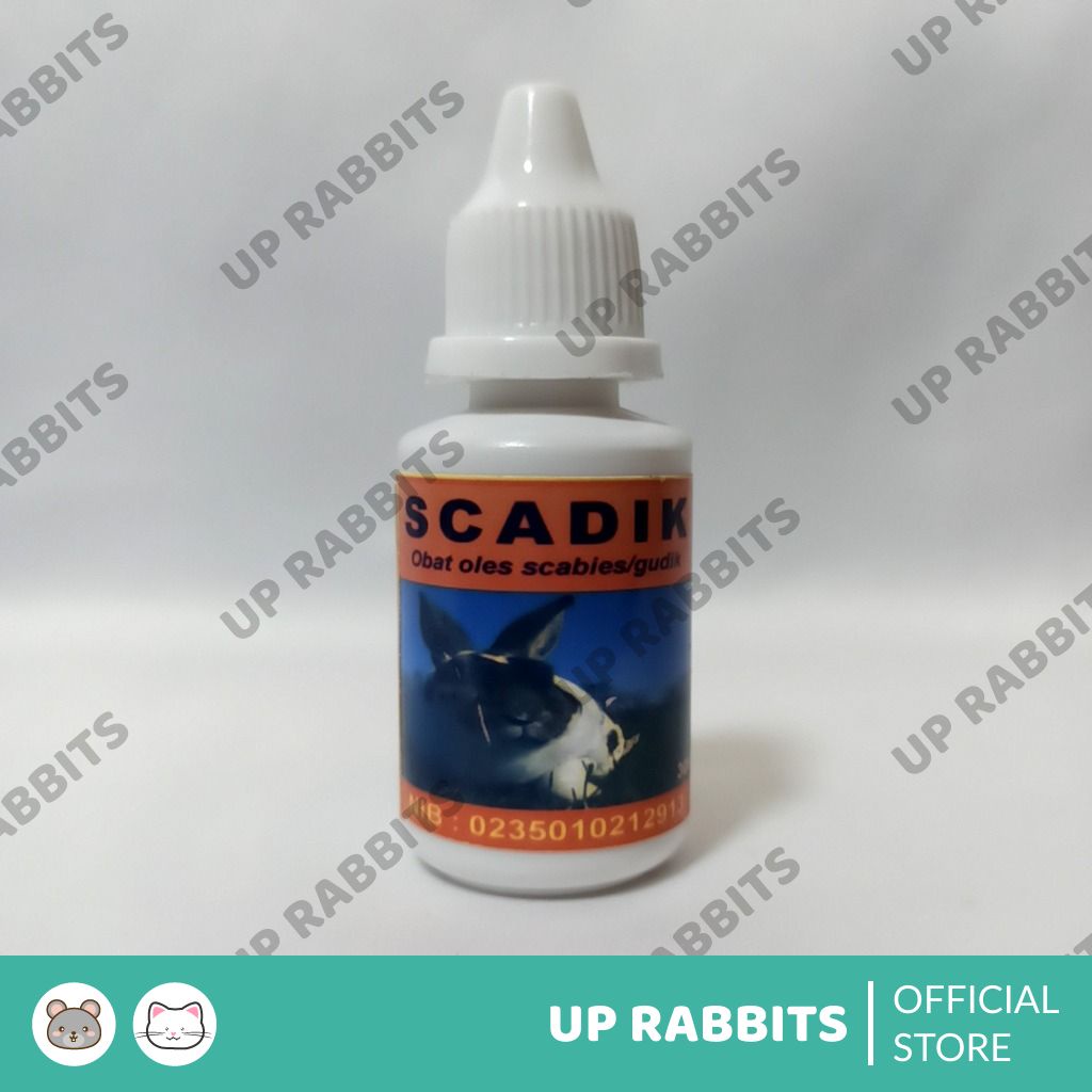 obat scabies kelinci oles Scadix Drop 30 Ml