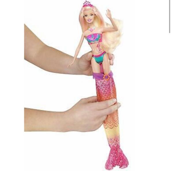 transforming mermaid doll