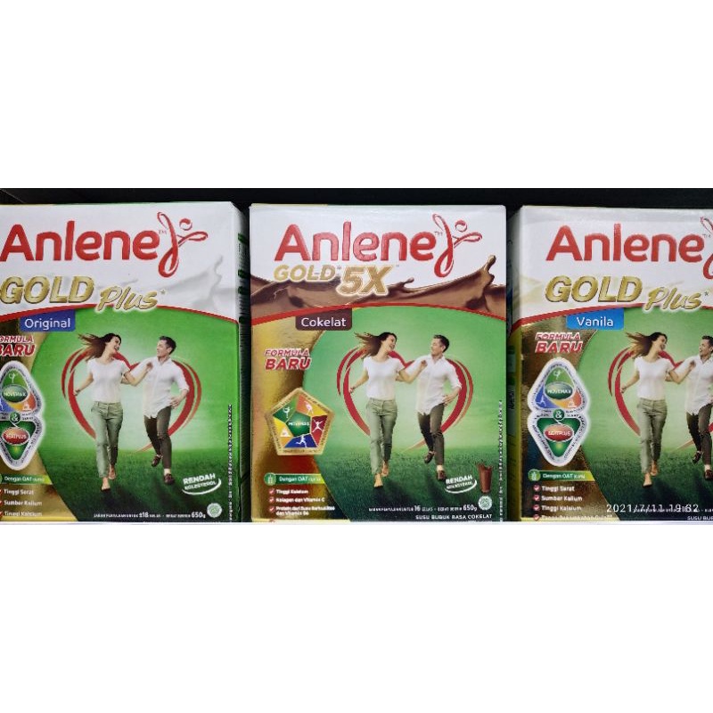 

Anlene Gold Rasa Coklat/Original/Vanila 650gr