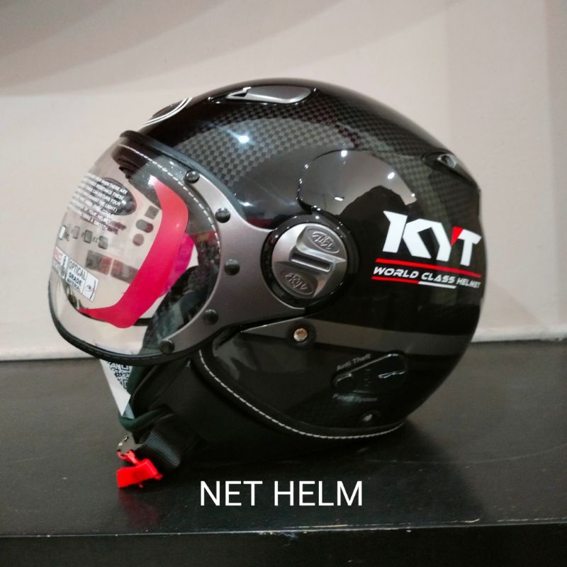 HELM KYT ELSICO#3 BLACK/GUN ORIGINAL KYT ELSICO