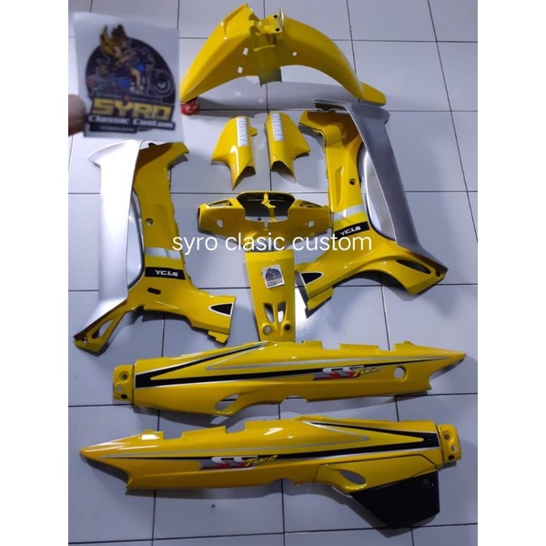 BODY FIZ R SSTWO KUNING SILVER
