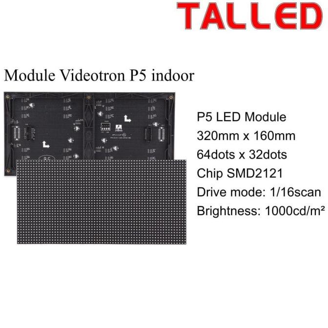 LED MODUL P5 INDOOR TALLED VIDEOTRON