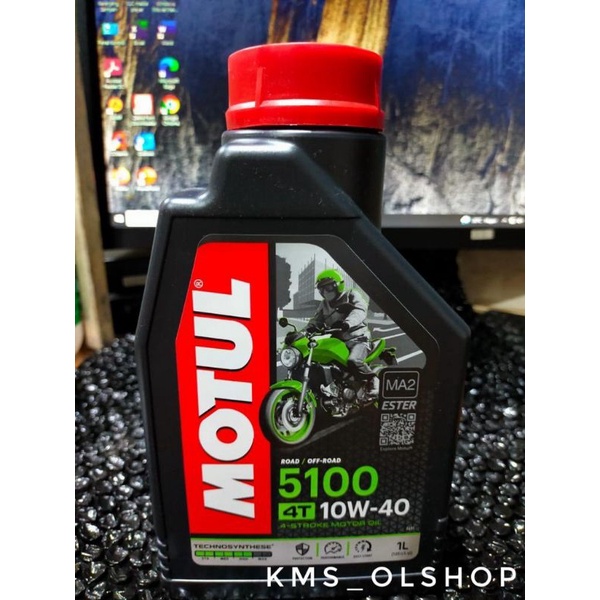 Oli Motul 5100 4T Ester 10W-40 TECHNOSYNTHESE 1000ml / 1 Liter