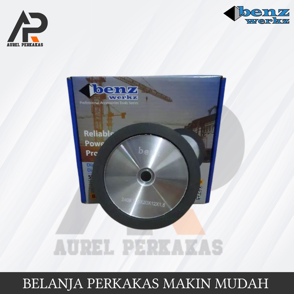 

Benz Diamond Saw Blade 5" inch Pisau Asah 2 Sisi Asahan Pisau Serut 5