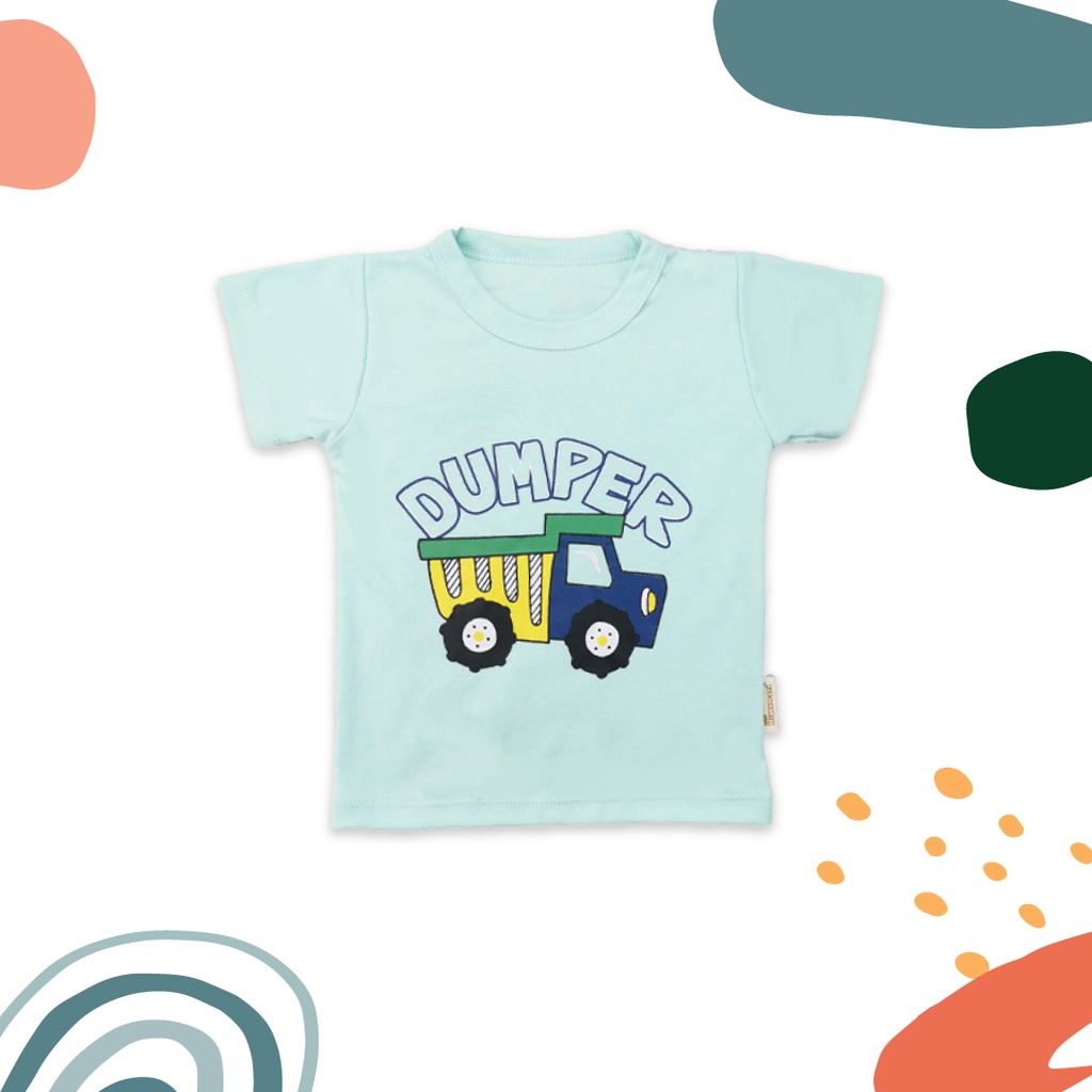 Himawari - Akira Kids T-Shirt / Baju Kaos Bayi / Kaos Anak Unisex Premium - BAGIAN 2-DUMPER TRUCK