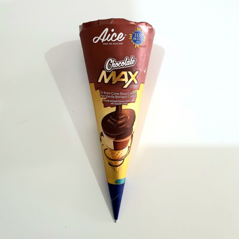 Aice Es Krim Chocolate Max Cone