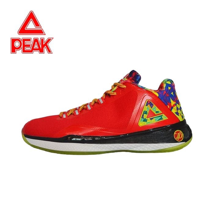 Sepatu Basket NBA PEAK Tony Parker IV Original 100    Hitam  40