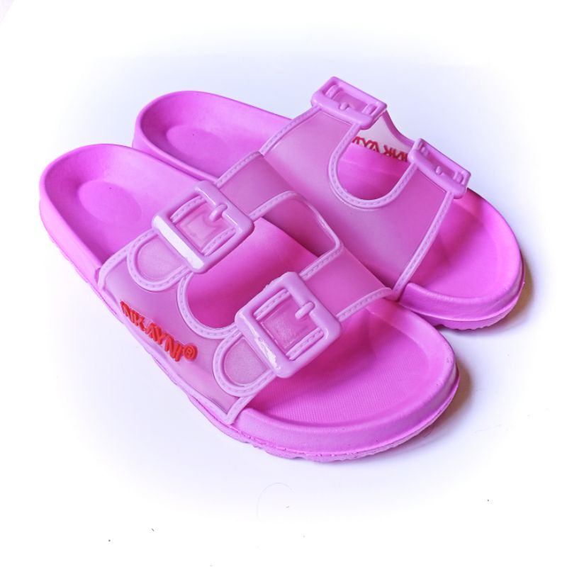 Sandal Casual Wanita Sendal Selop Inkayni Jelly Shoes korea