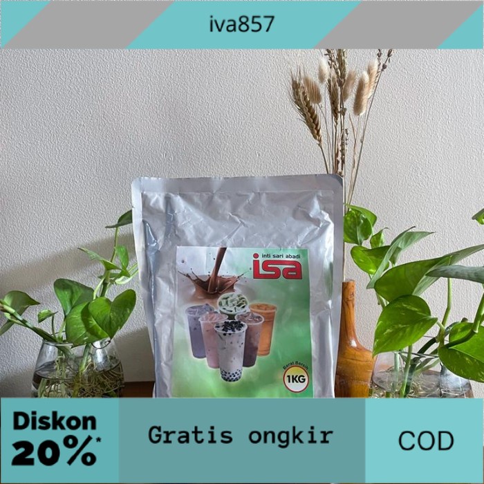 

PROMO ISA POWDER DRINK / BUBUK MINUMAN ALL VARIANT GRATIS ONGKIR