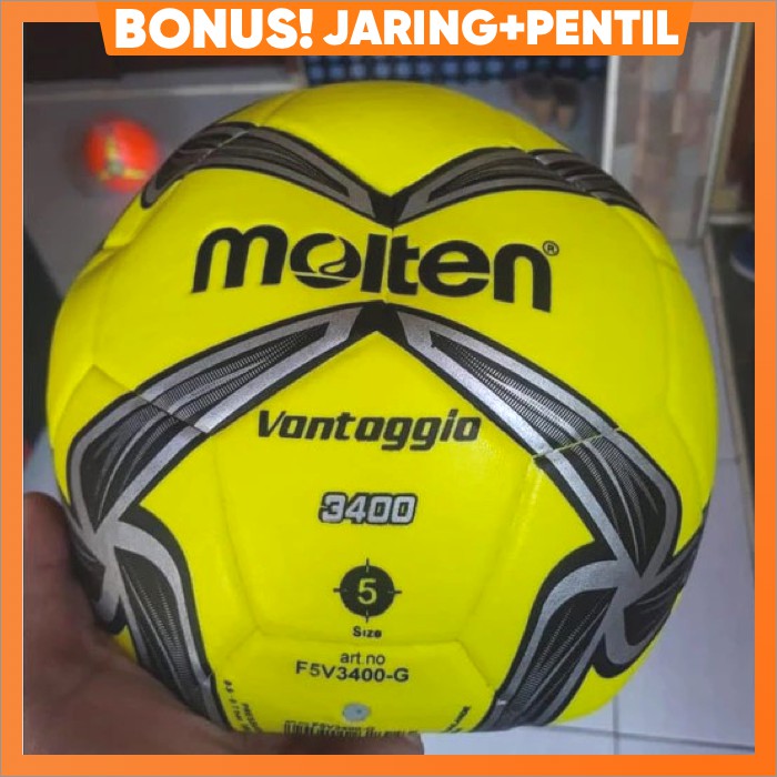 BOLA SEPAK KAKI MOLTEN PRESS SIZE 5