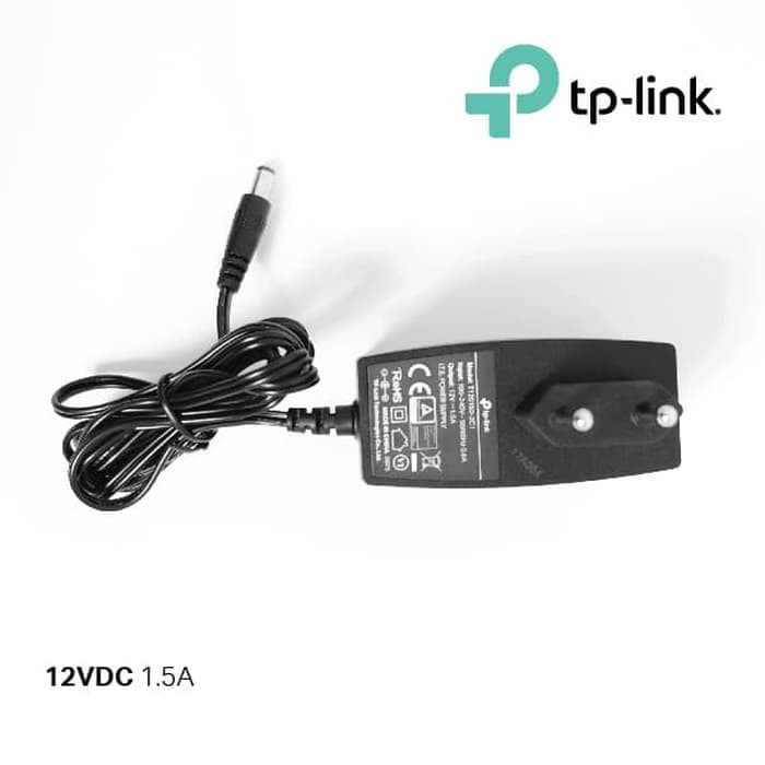 TP-LINK Power Adapter 12V 1.5A Adaptor Original 12 V Volt 1,5 A Ampere
