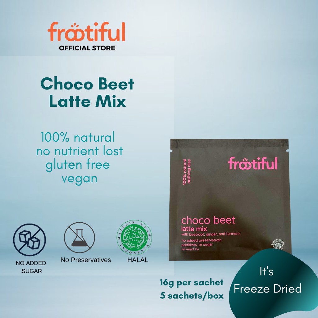 

Choco Beet latte mix