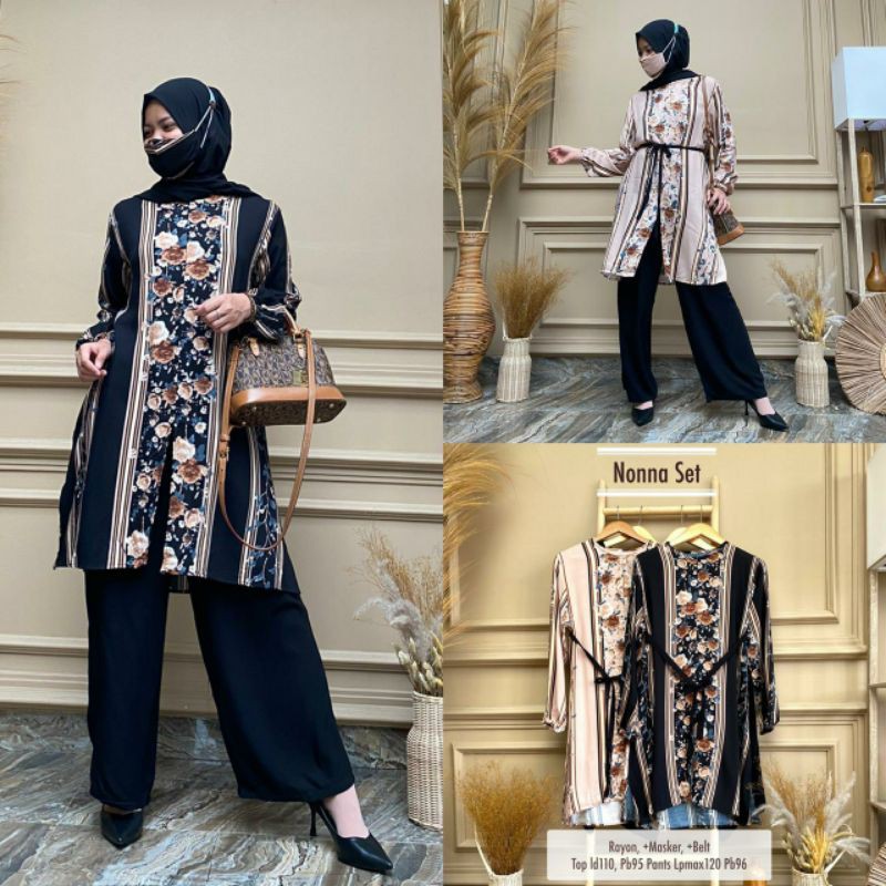 SETELAN TUNIK RAYON