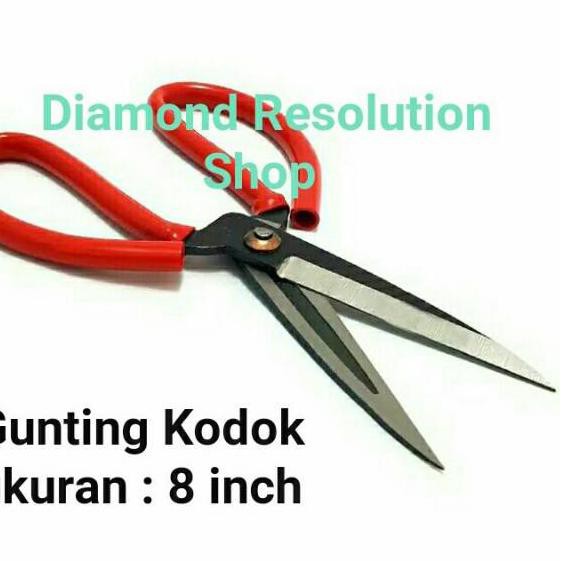 

Gratis Ongkir!! KODE-770 COD Gunting Kodok Bahan / Kain / Seng / Kardus 8 inch