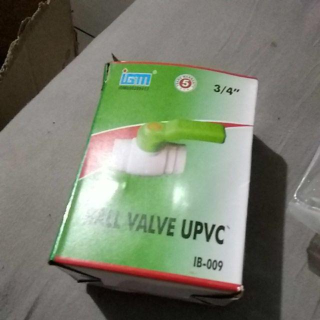 Balvalve Pvc 3/4 Jumbo Igm