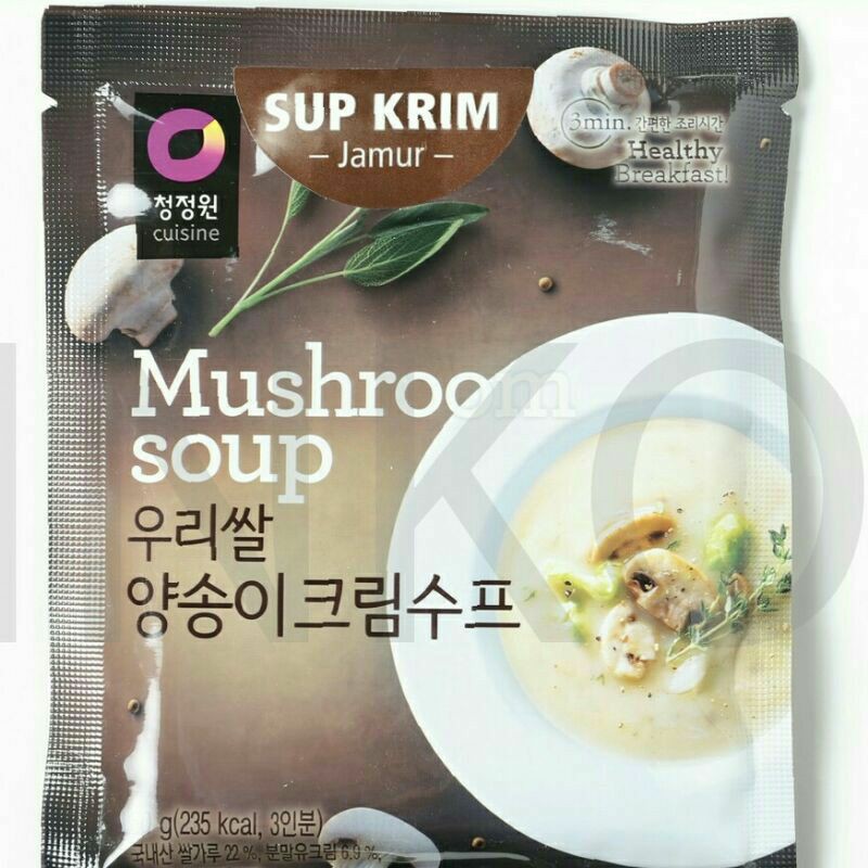 

Daesang chung jung one mushroom soup 60 Gr